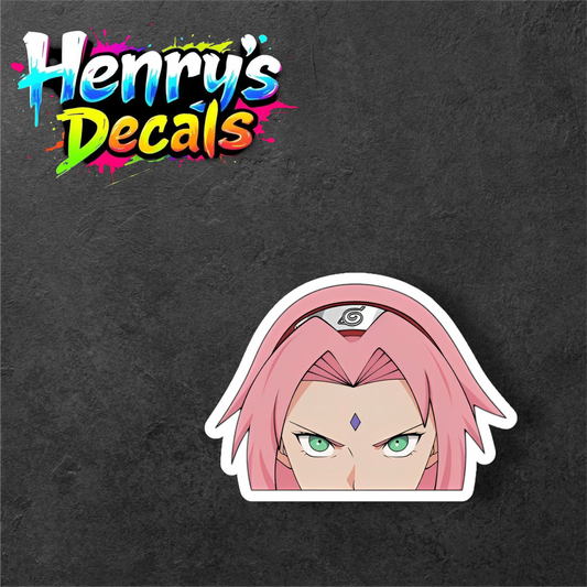 Anime Sakura Sticker Car Decal