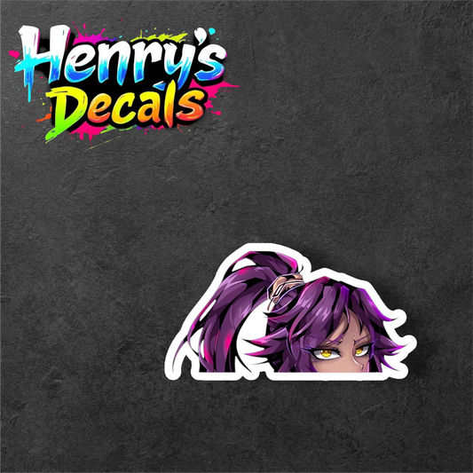 Anime Yoruichi Sticker Car Decal