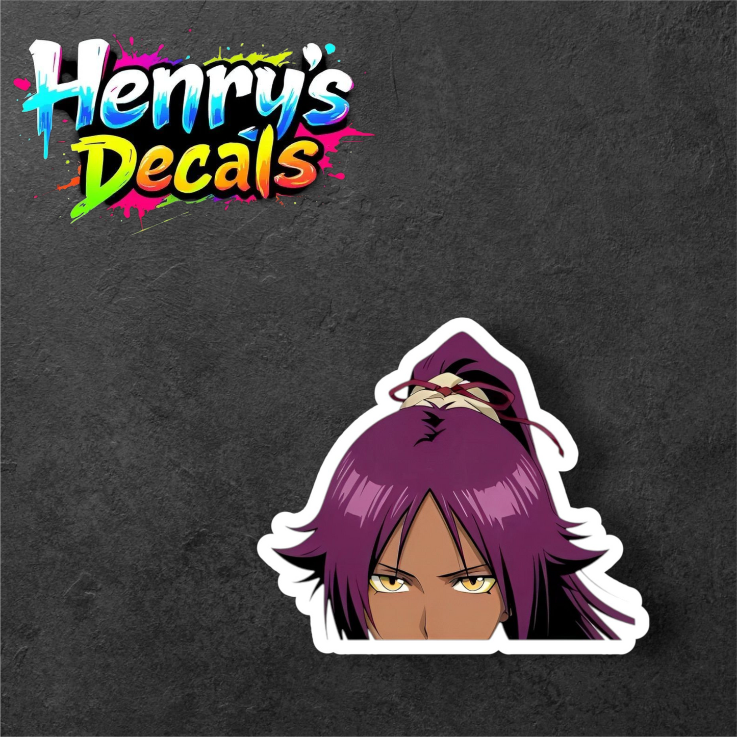 Anime Yoruichi Sticker Car Decal