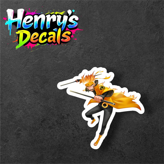 Anime Naruto Sticker Car Decal