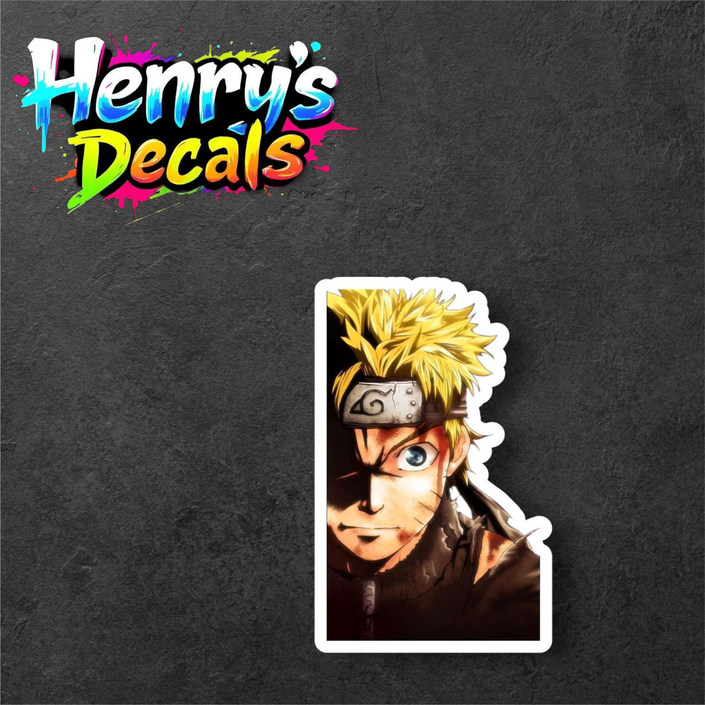 Anime Naruto Sticker Car Decal