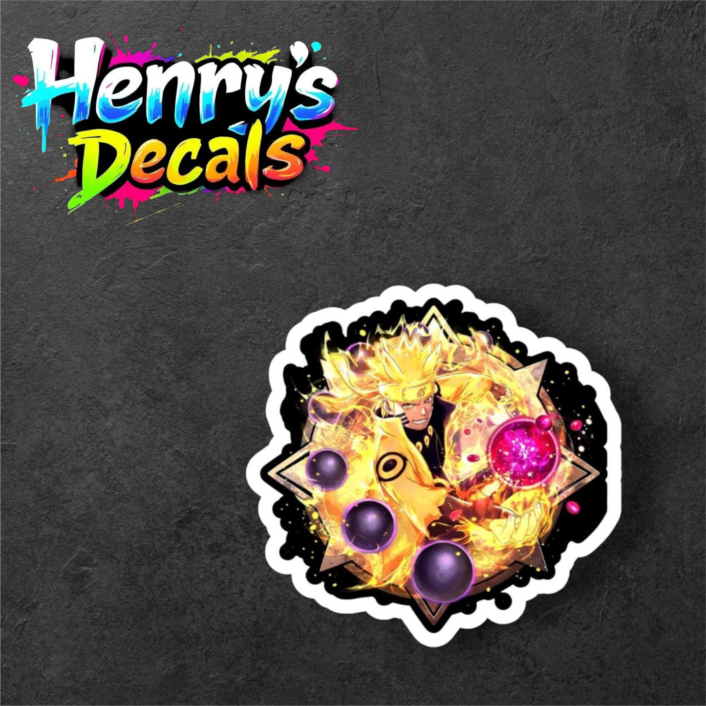Anime Naruto Sticker Car Decal