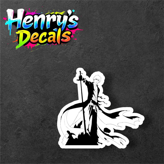 Customizable Ichigo Sticker Car Decal