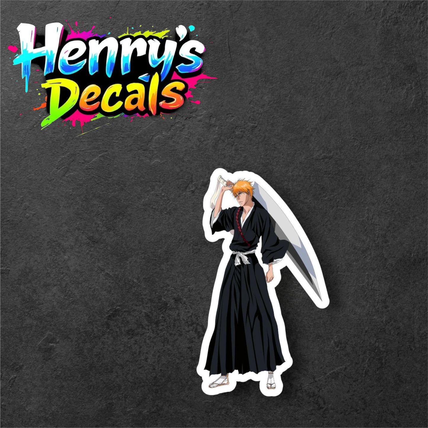 Anime Ichigo Sticker Car Decal