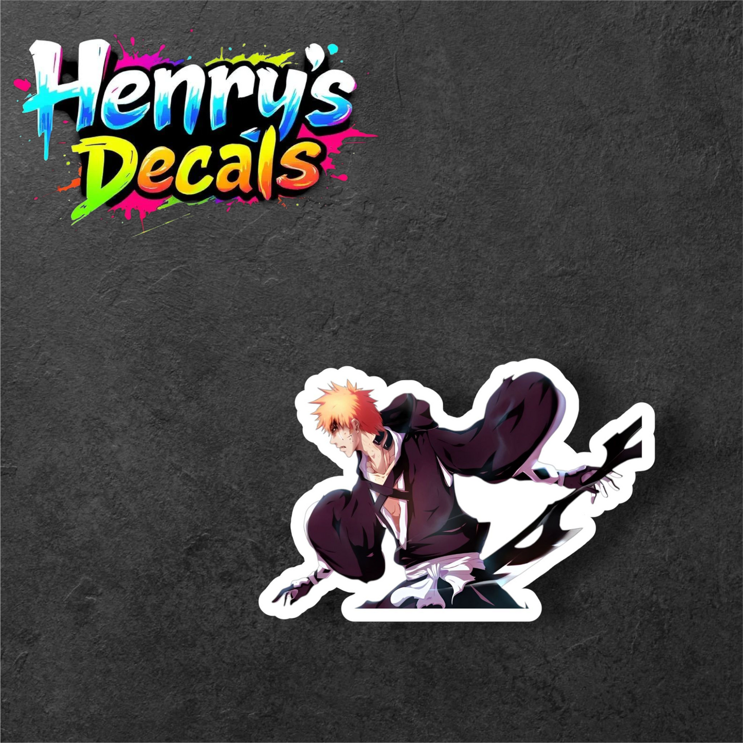Anime Ichigo Sticker Car Decal