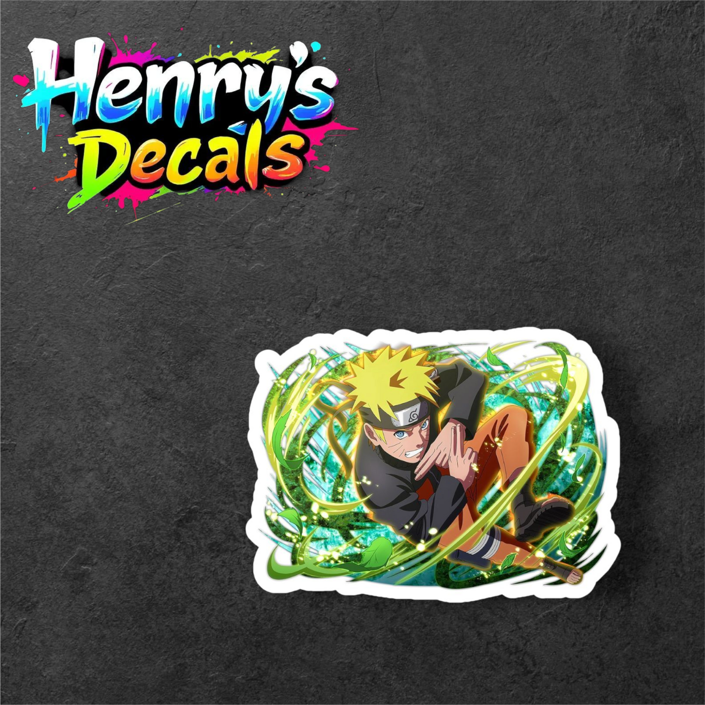 Anime Naruto Sticker Car Decal