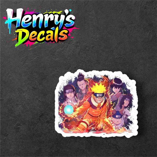Anime Retrieval Team Sticker Car Decal