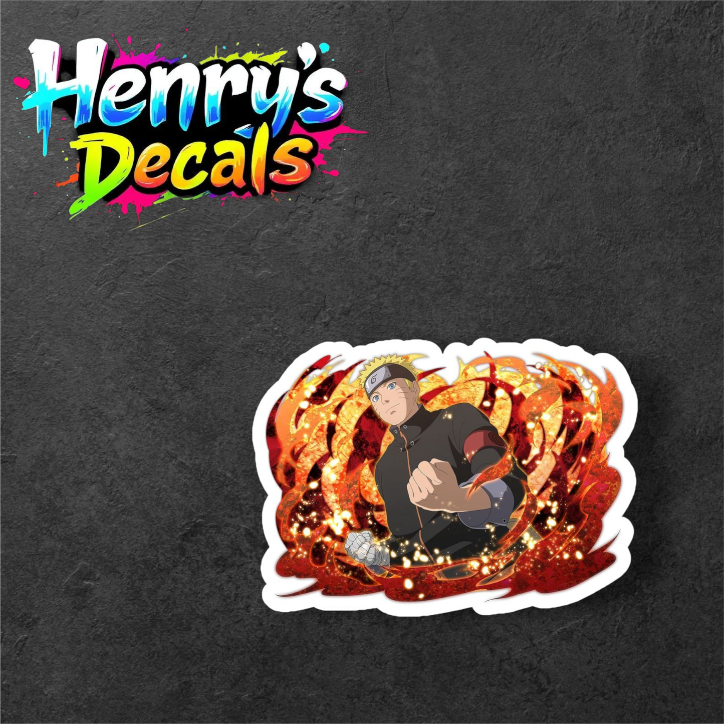 Anime Naruto Sticker Car Decal