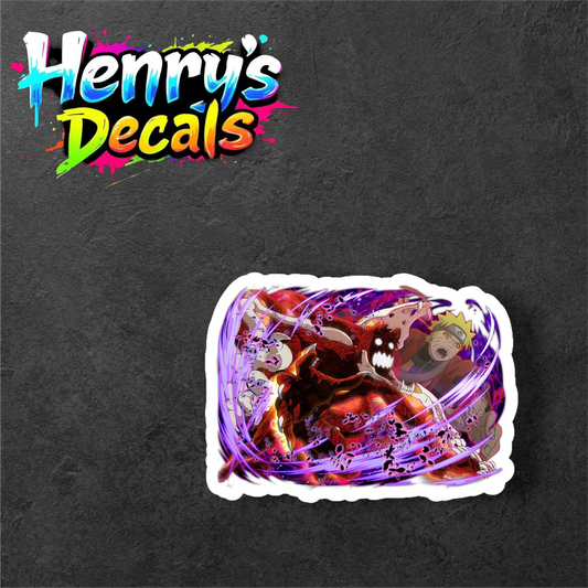 Anime Naruto Sticker Car Decal