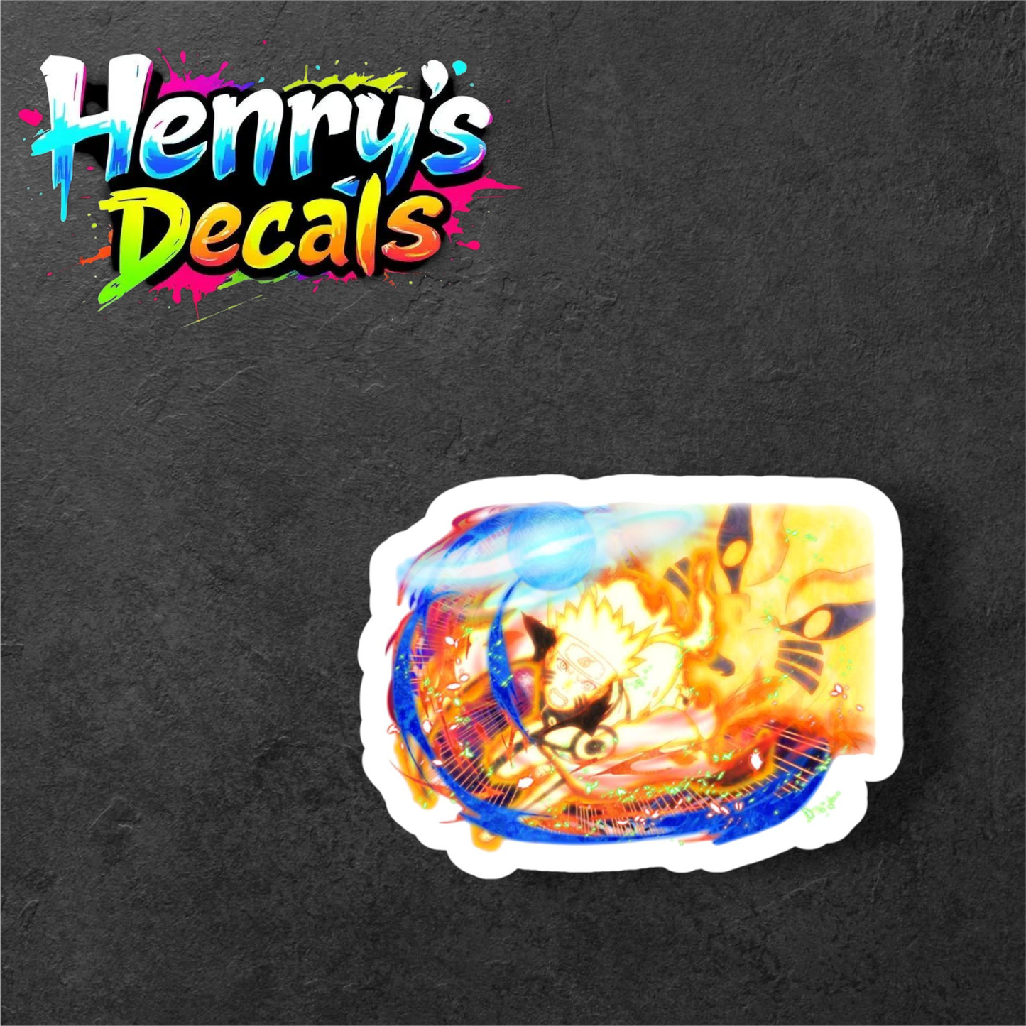 Anime Naruto Sticker Car Decal