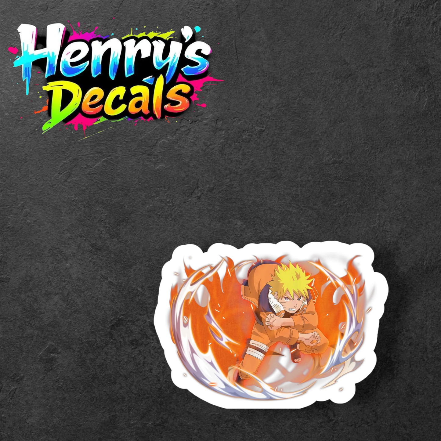 Anime Naruto Sticker Car Decal