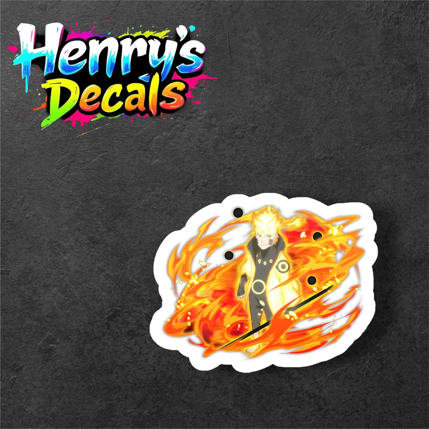 Anime Naruto Sticker Car Decal