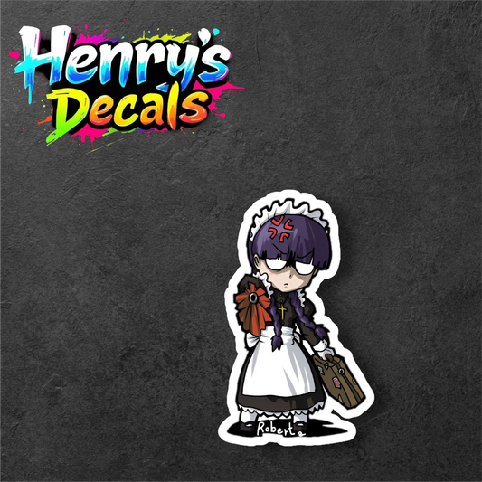 Anime Roberta Sticker Car Decal