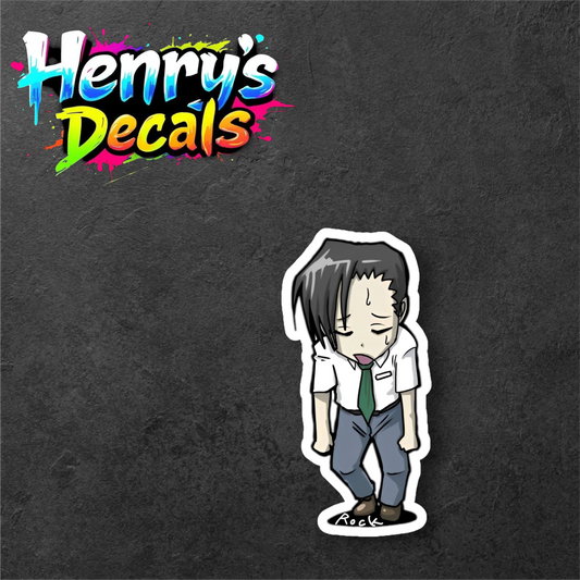 Anime Rock Sticker Car Decal