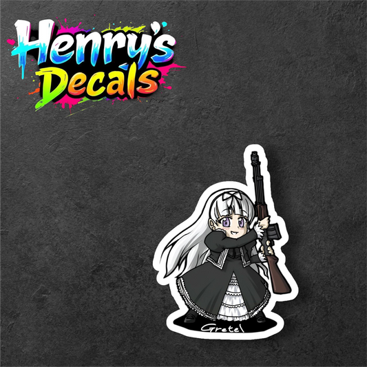 Anime Gretel Sticker Car Decal