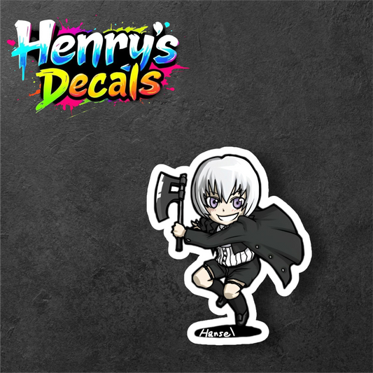 Anime Hansel Sticker Car Decal