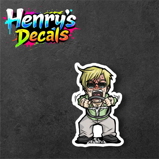Anime Leigharch Sticker Car Decal