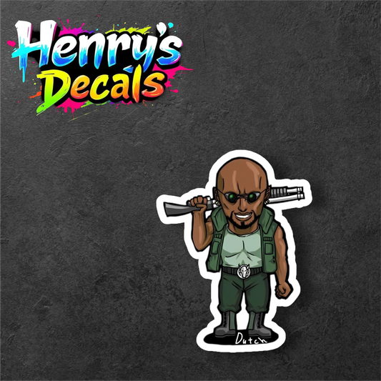 Anime Dutch Sticker Car Decal