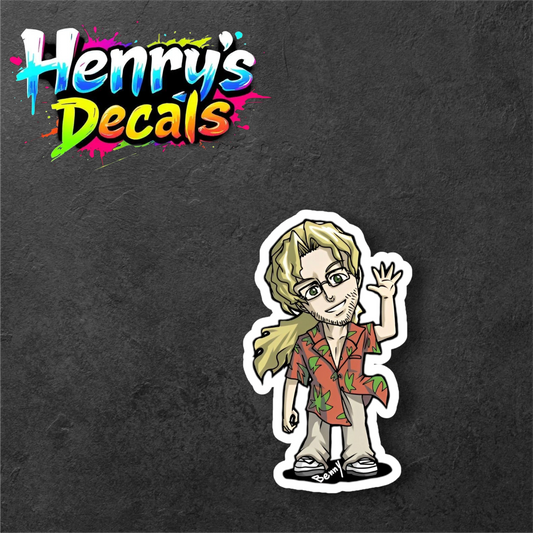 Anime Benny Sticker Car Decal