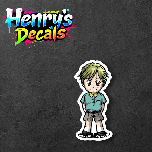 Anime Garcia Sticker Car Decal