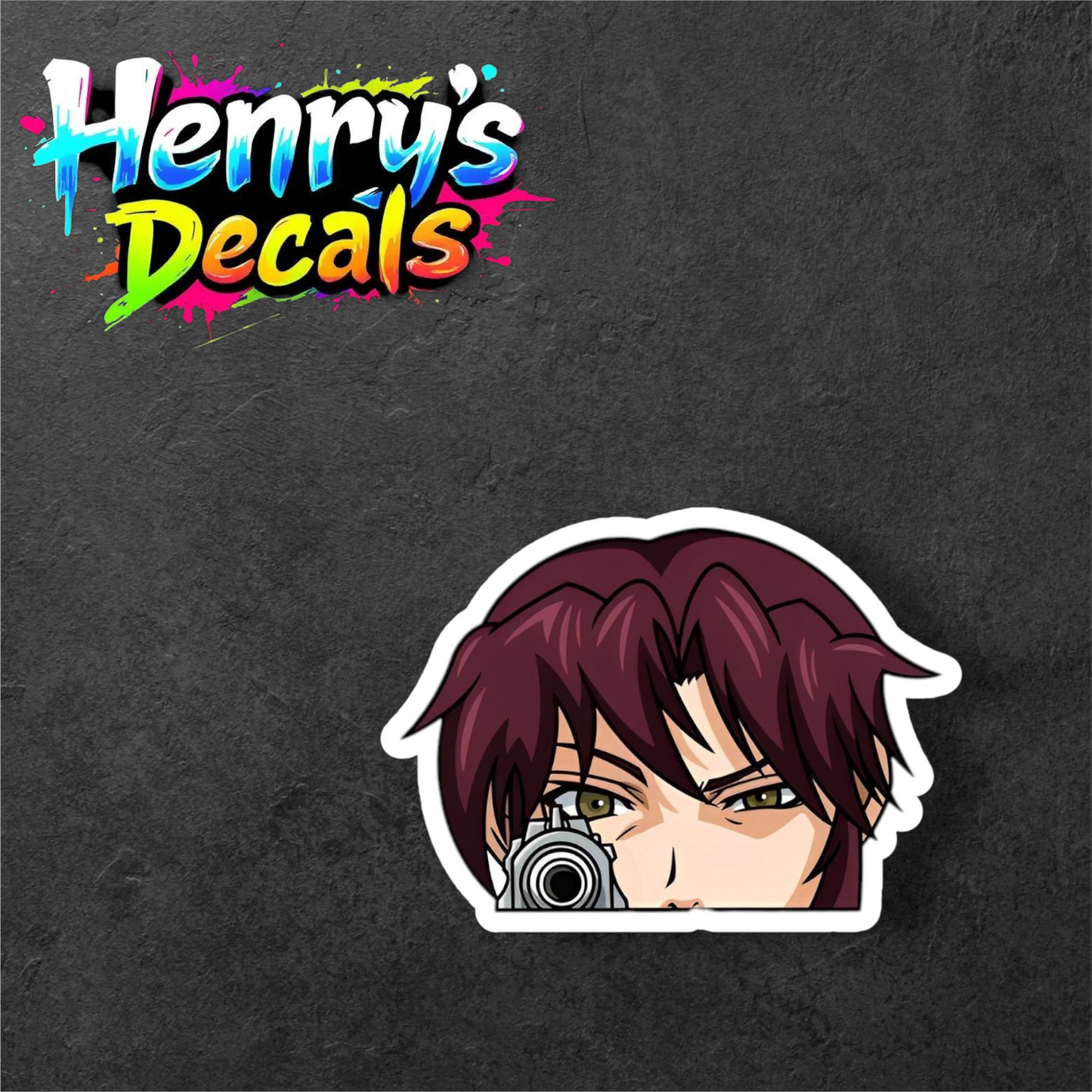 Anime Revy Sticker Car Decal