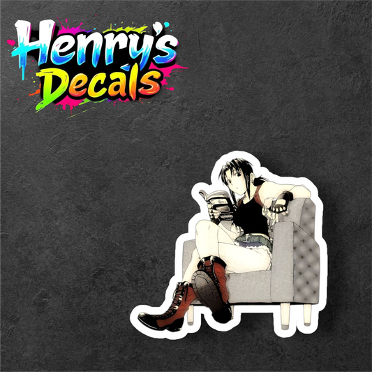 Anime Revy Sticker Car Decal