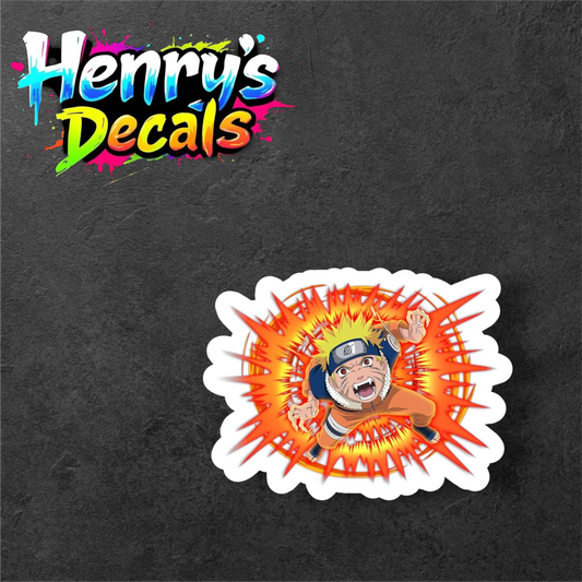 Anime Naruto Sticker Car Decal