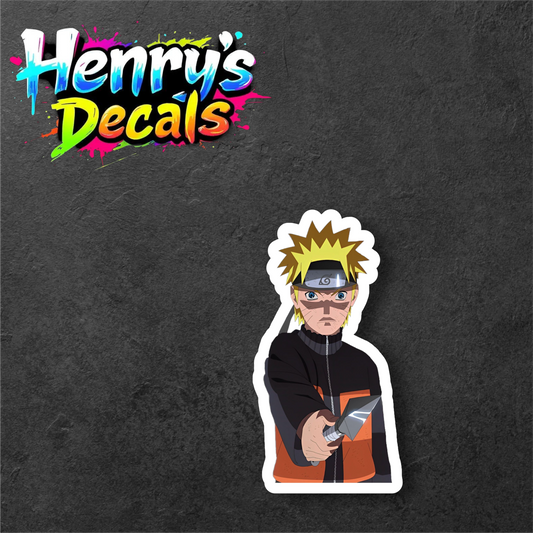 Anime Naruto Sticker Car Decal