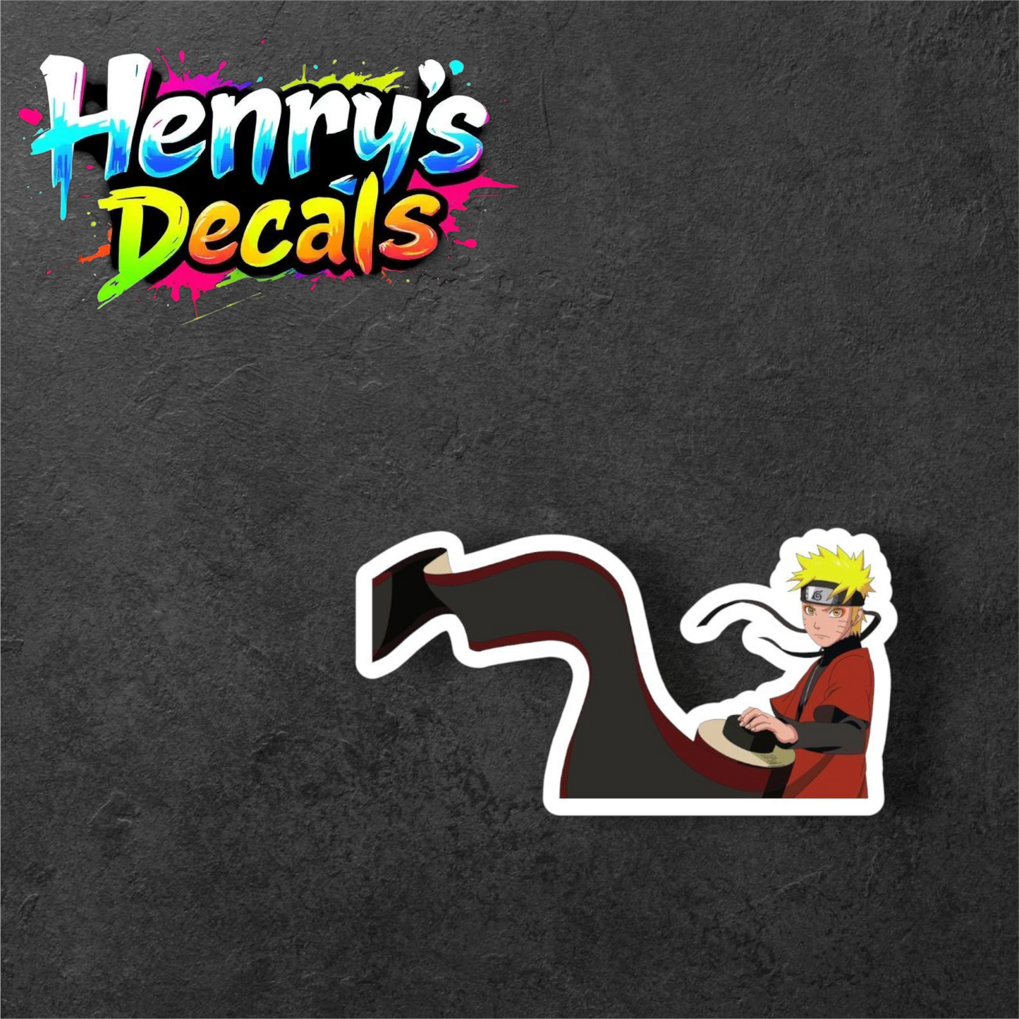 Anime Naruto Sticker Car Decal