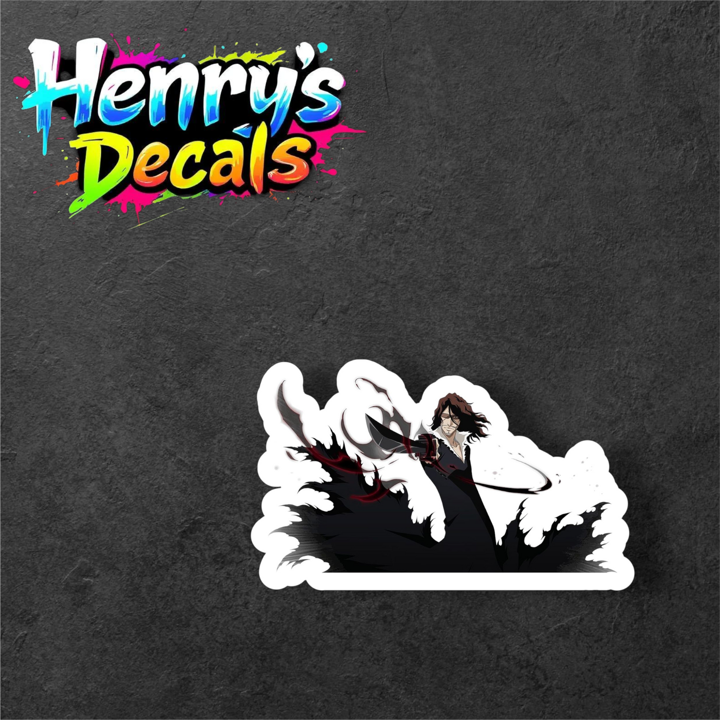 Anime Zangetsu Sticker Car Decal