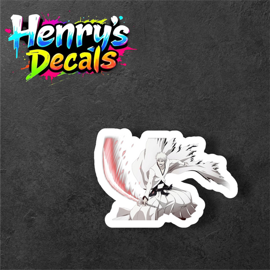 Anime Zangetsu Sticker Car Decal