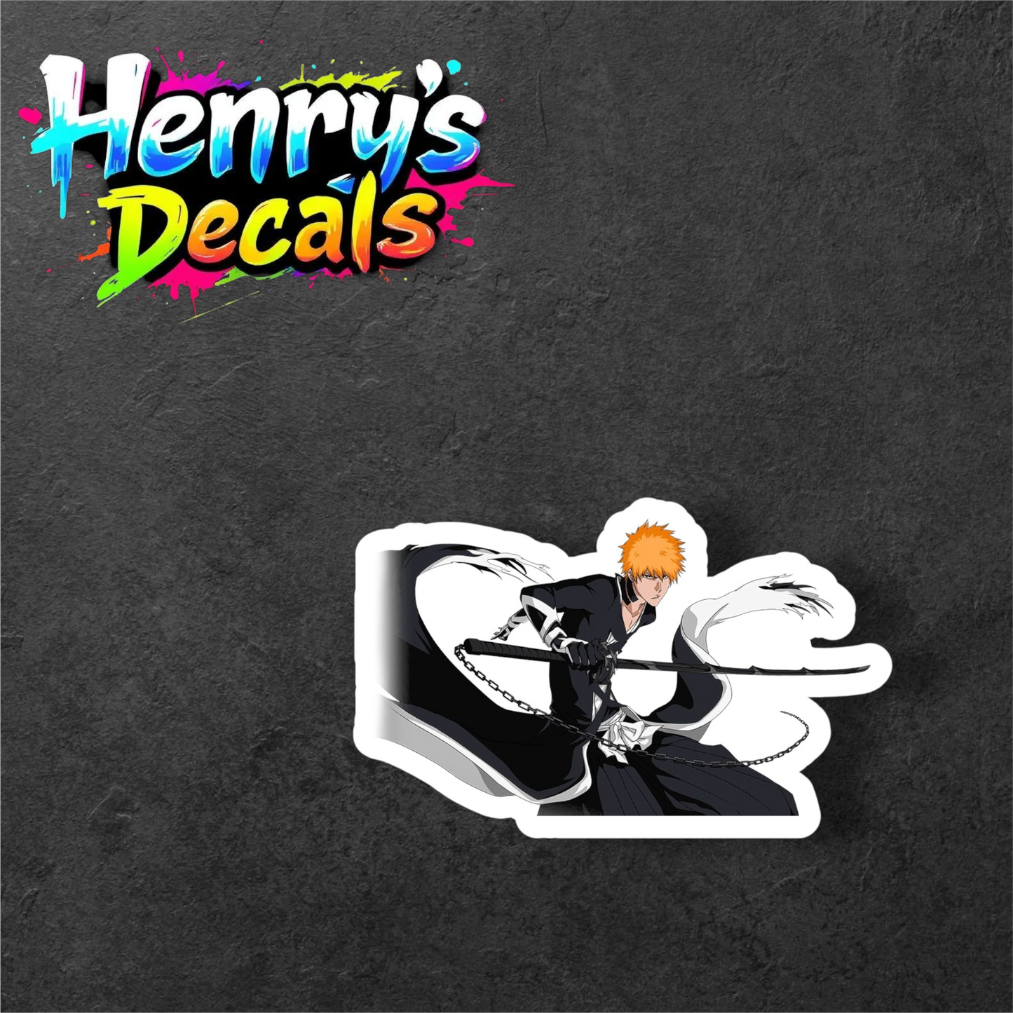 Anime Ichigo Sticker Car Decal