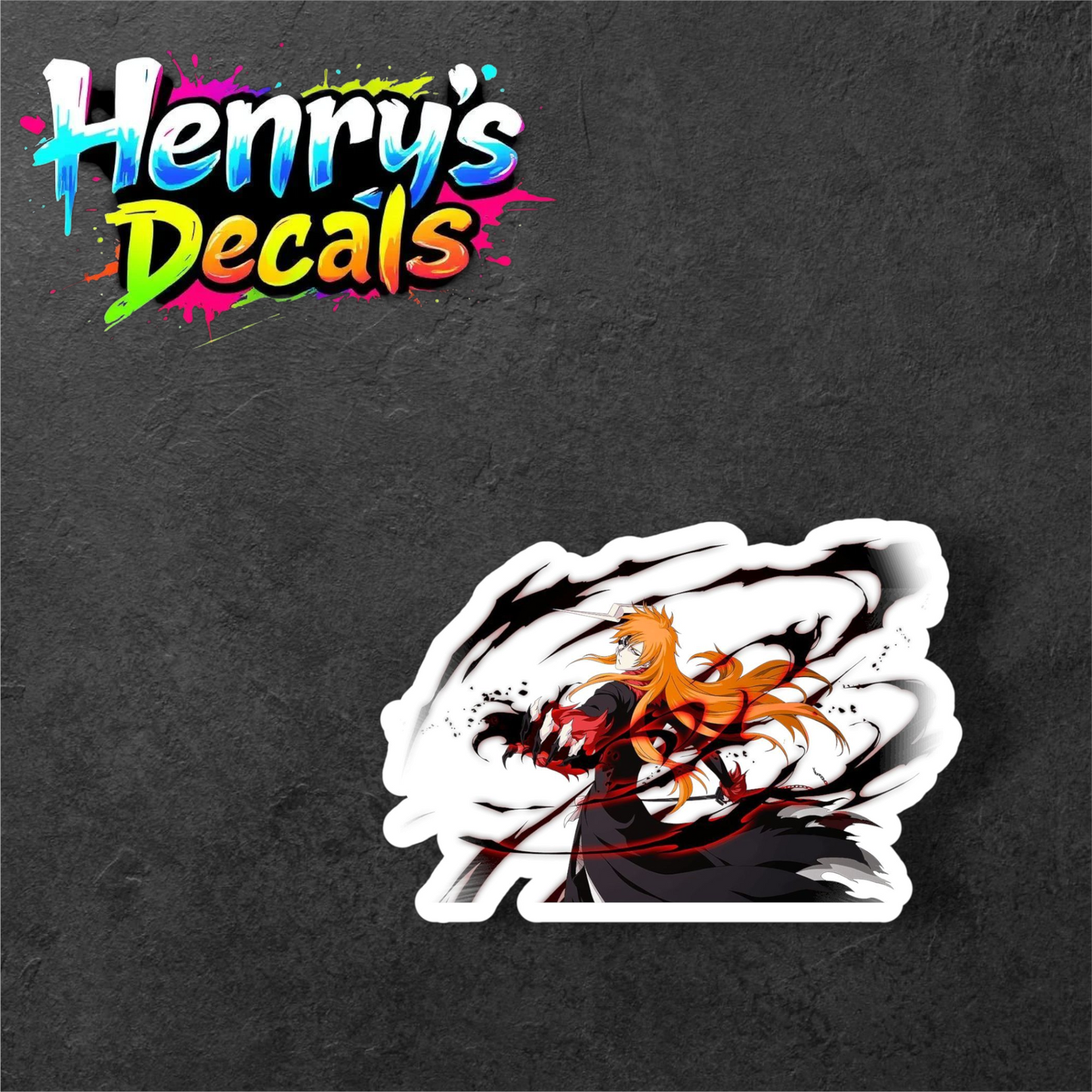 Anime Ichigo Sticker Car Decal