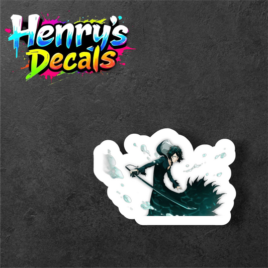 Anime Zangetsu Sticker Car Decal