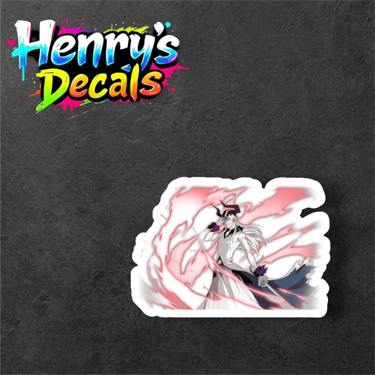 Anime Zangetsu Sticker Car Decal
