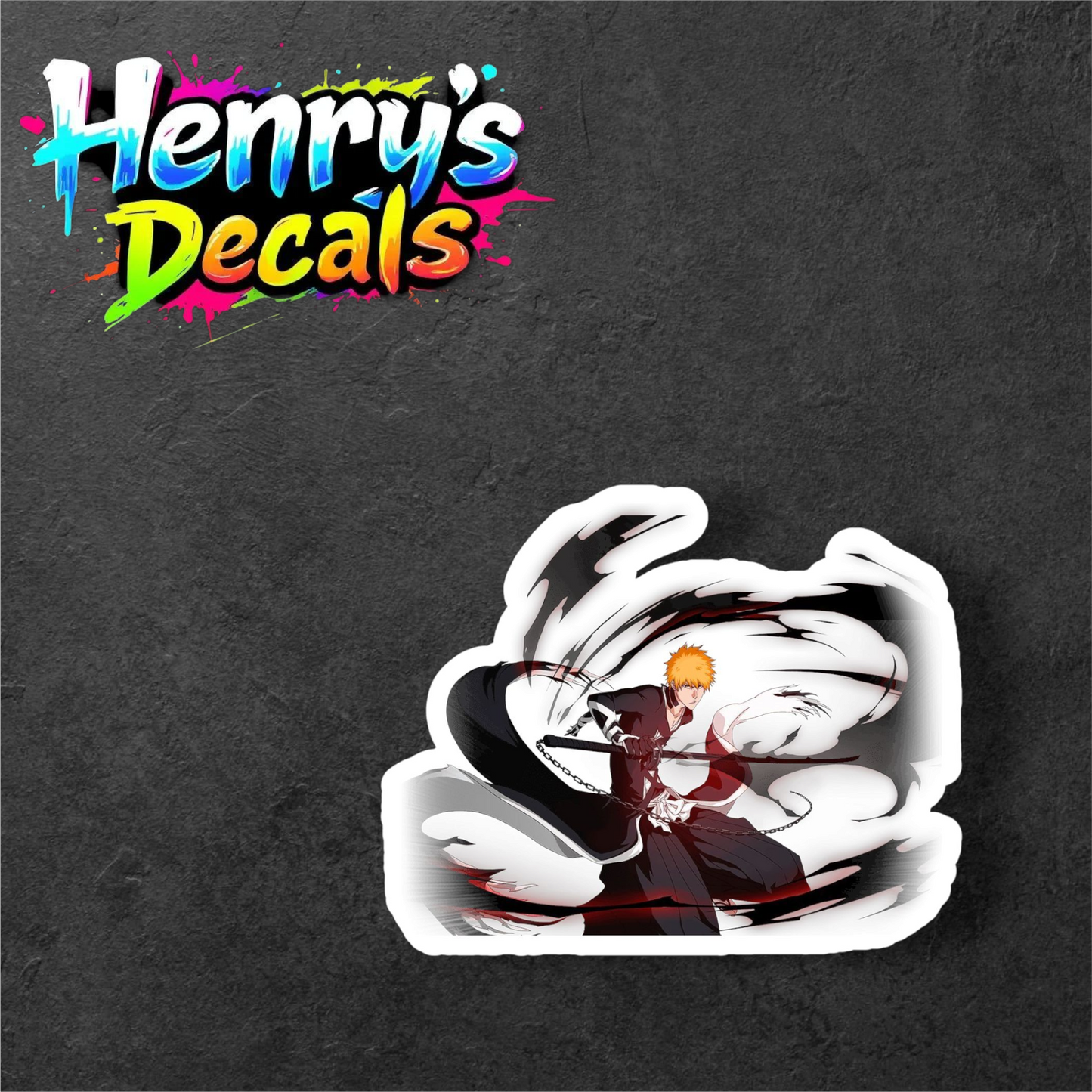 Anime Ichigo Sticker Car Decal