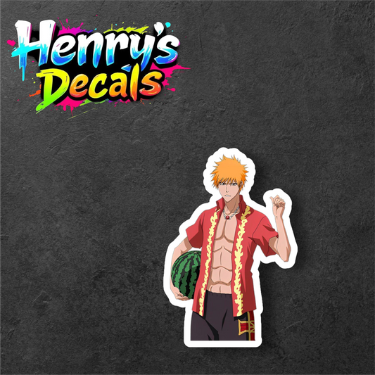 Anime Ichigo Sticker Car Decal