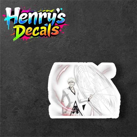 Anime Zangetsu Sticker Car Decal