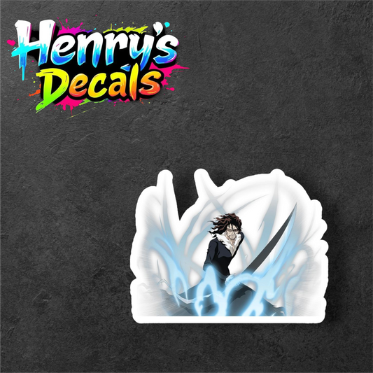 Anime Zangetsu Sticker Car Decal