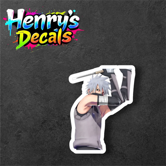 Anime Kakashi Sticker Car Decal
