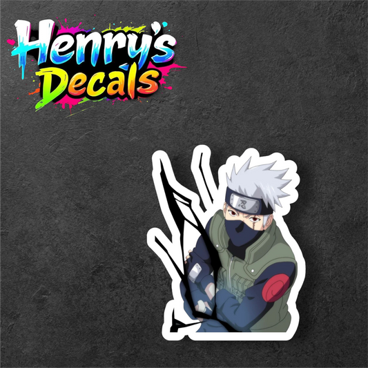 Anime Kakashi Sticker Car Decal