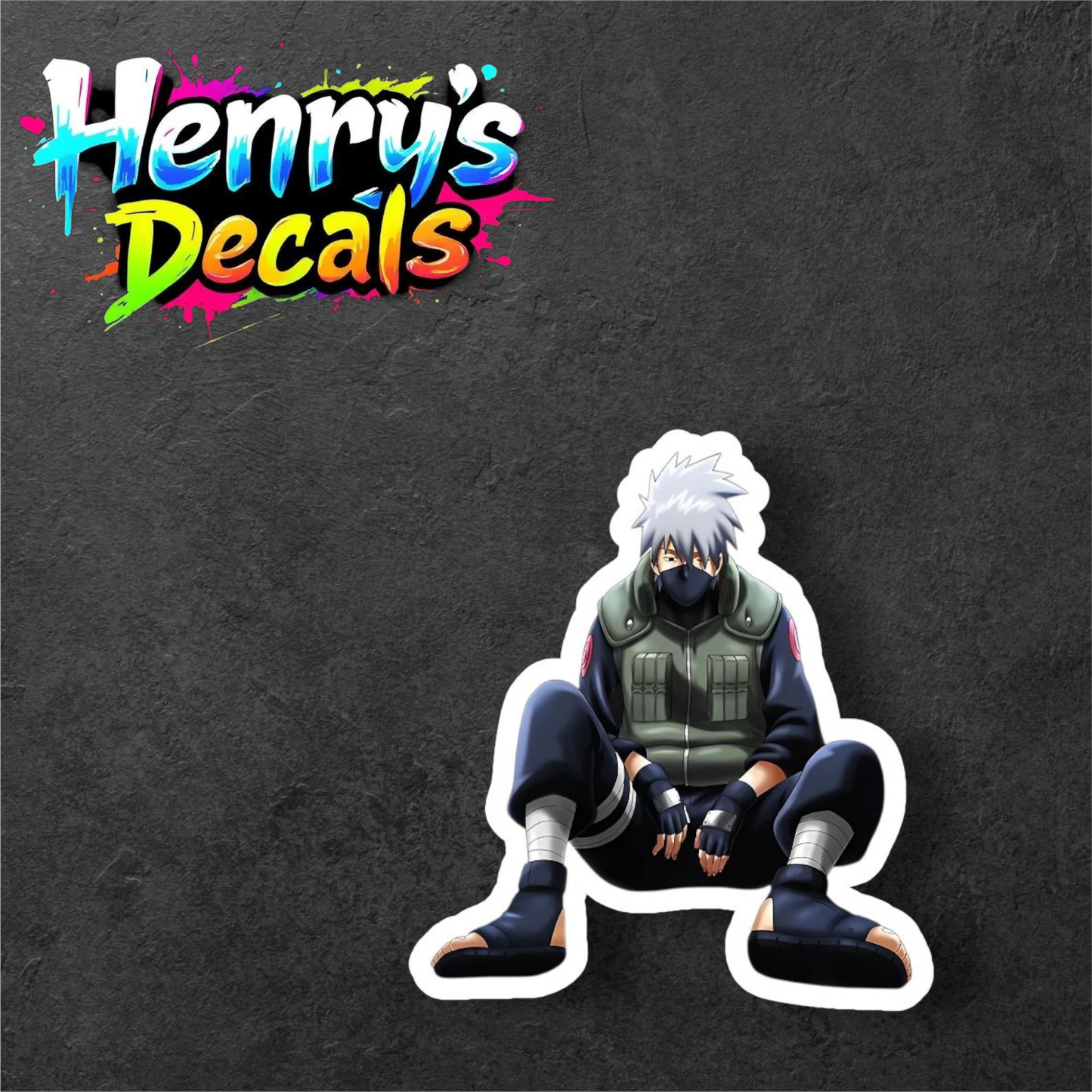 Anime Kakashi Sticker Car Decal