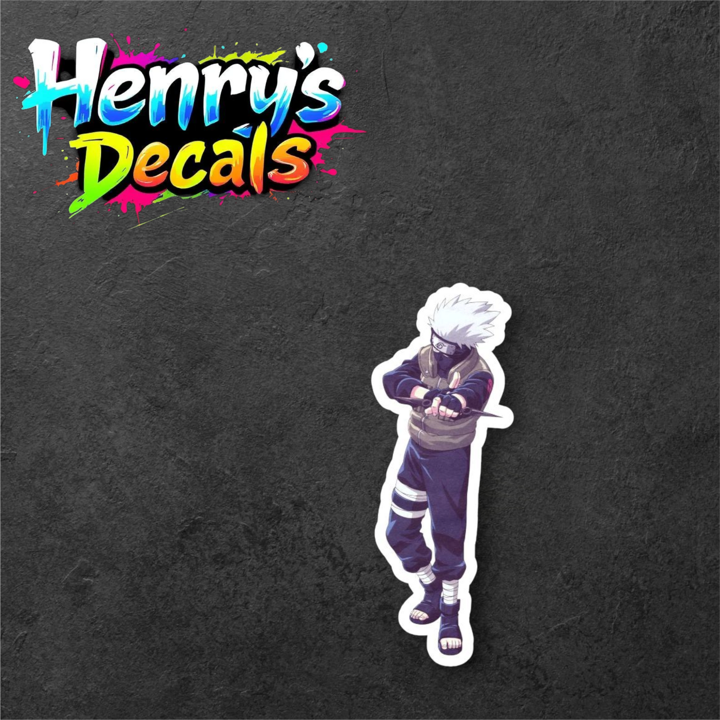 Anime Kakashi Sticker Car Decal