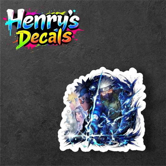Anime Team Minato Sticker Car Decal