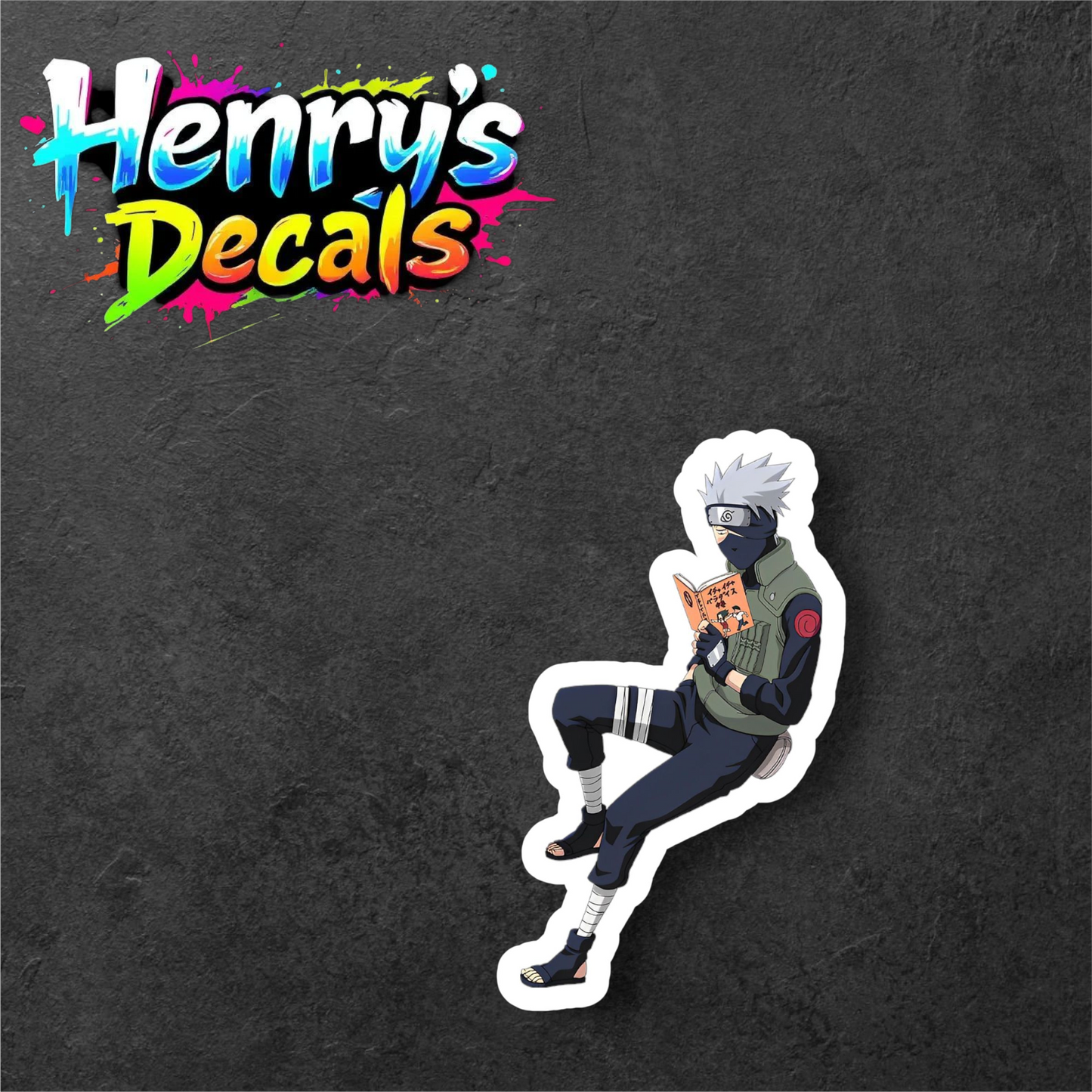 Anime Kakashi Sticker Car Decal