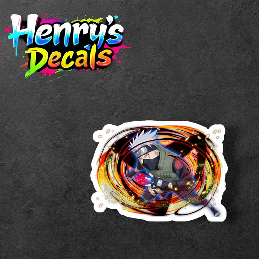 Anime Kakashi Sticker Car Decal