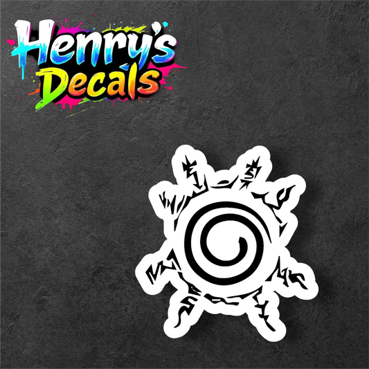Customizable Anime Naruto Sticker Car Decal