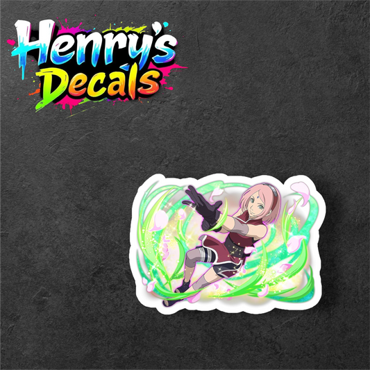 Anime Sakura Sticker Car Decal