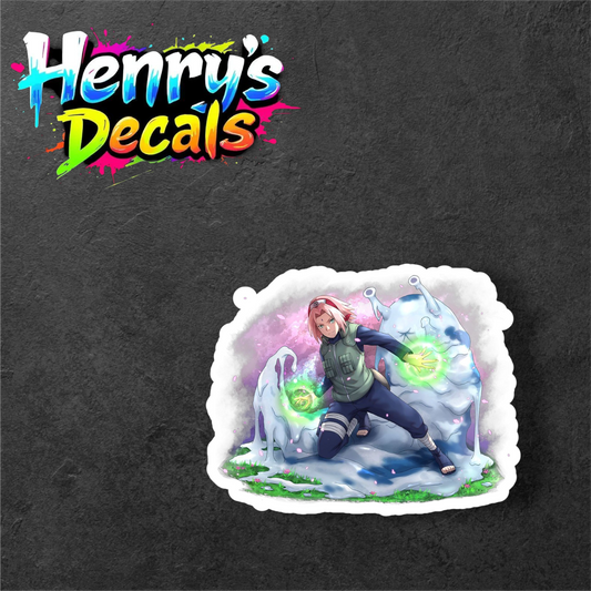 Anime Sakura Sticker Car Decal
