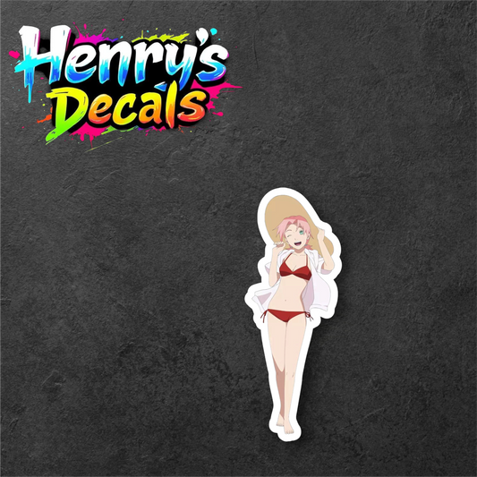 Anime Sakura Sticker Car Decal